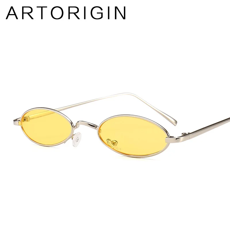 Новинка 2020 Модные Винтажные Овальные Солнцезащитные очки Фирменные женские