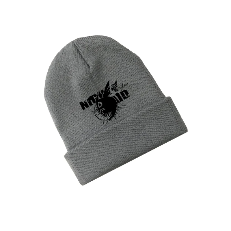 Мода «унисекс»; Симпатичные Аниме Убийца Акаме Night RAID шапочка из хлопка Вязаные Лыжные Лыжная шапочка зимняя шапка для косплея, теплая одежда для девочек, подарок на день Святого Валентина - Цвет: Gray