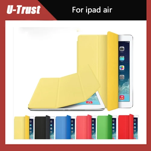 2014 Hot Sale Original Business Smart Flip Cover Cases for ipad air 3 Folding Pu Leather Case 5 with retail package | Компьютеры и
