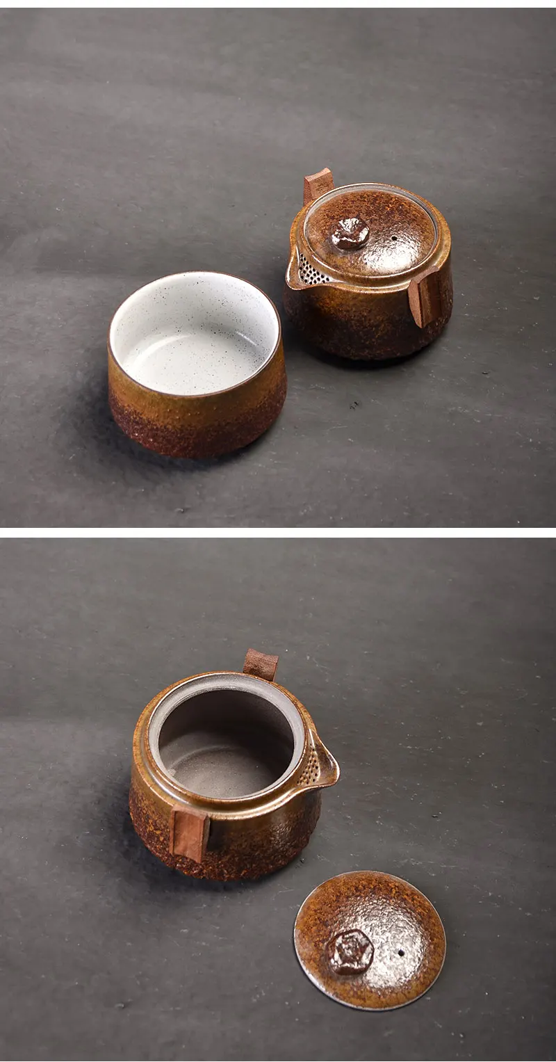 TANGPIN японская керамика чайник Gaiwan чашка ручной работы портативный дорожный чайный сервиз, кружка для вина