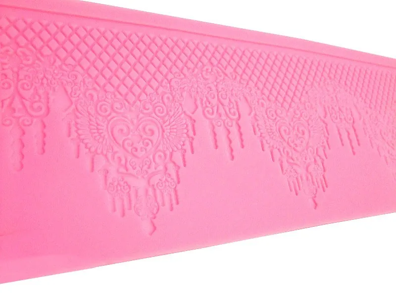 New Silicone Fondant Mat Cake Decorating Styling Tools Kitchen Flower Pattern Silicone Lace Molds