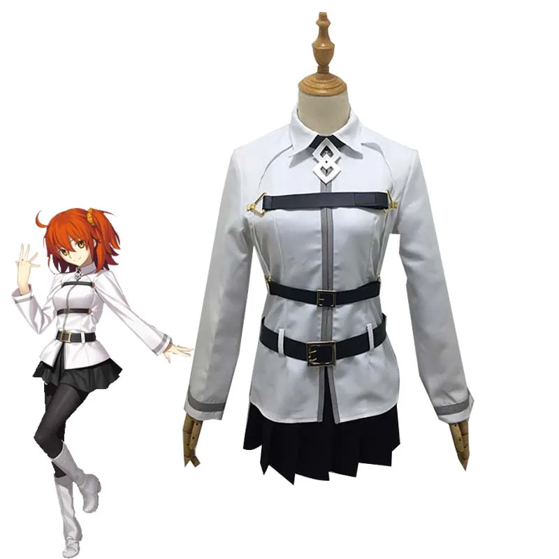 Аниме Fate Grand Order FGO Gudako косплей костюм халдея волшебный женские платья хэллоуин
