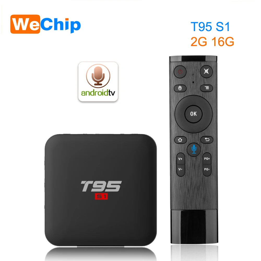 Wechip Smart Android 7 1 TV Box 2GB 16GB Amlogic S905W H 264 HD Media Player