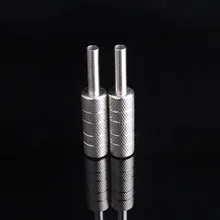 1 шт. серебряный цвет 18 мм тату ручка машины из нержавеющей стали