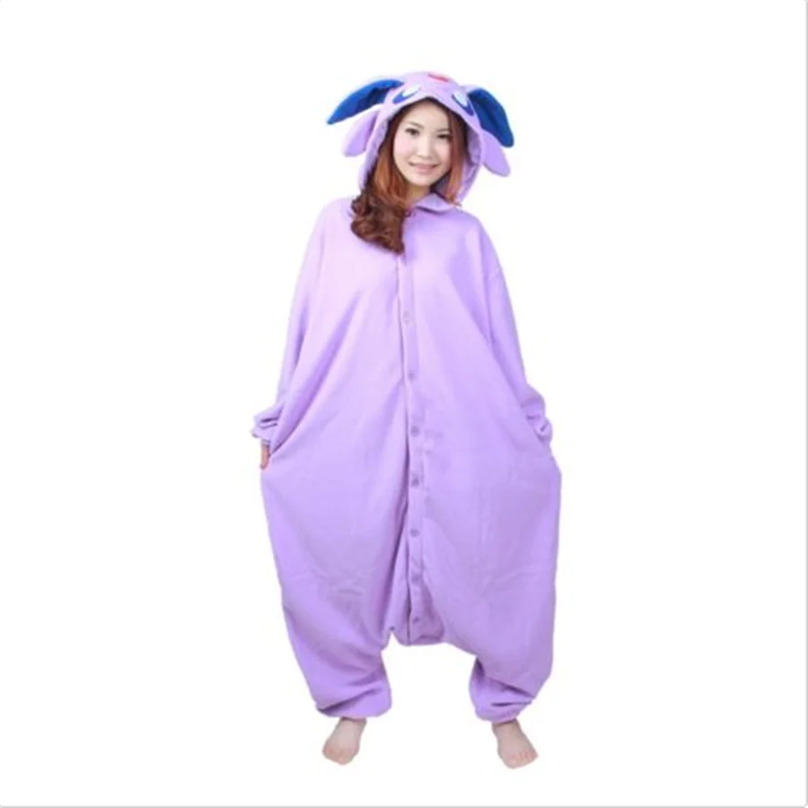 Winter Newest Adult Fleece Pajamas Homewear Cute Cartoon Halloween