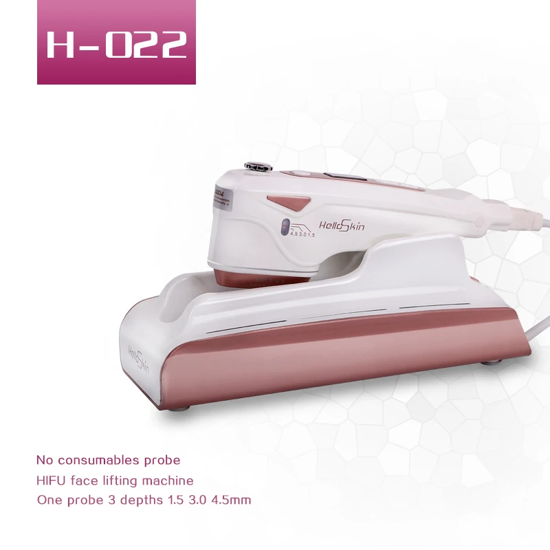 

Mini HIFU Ultrasonic RF Antiaging Skin Lifting Facial Care Machine Home use Focused Ultrasound Skin Rejuvenation