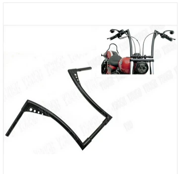 Универсальный мотоцикл перетащите руль " 25 мм Bars для Fit Sportster XL883 XL1200 Dyna Wide Glide поплавок на заказ