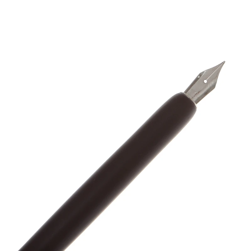 Деревянная английская каллиграфическая ручка медная пластина скрипт косой Dip Ручка держатель+ 5 перо W15