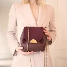 Женская сумка Женская Роскошная знаменитая сумка-мешок Мода Сумка через плечо на цепи Crossbody сумки-мессенджеры из искусственной кожи кошелек клатч