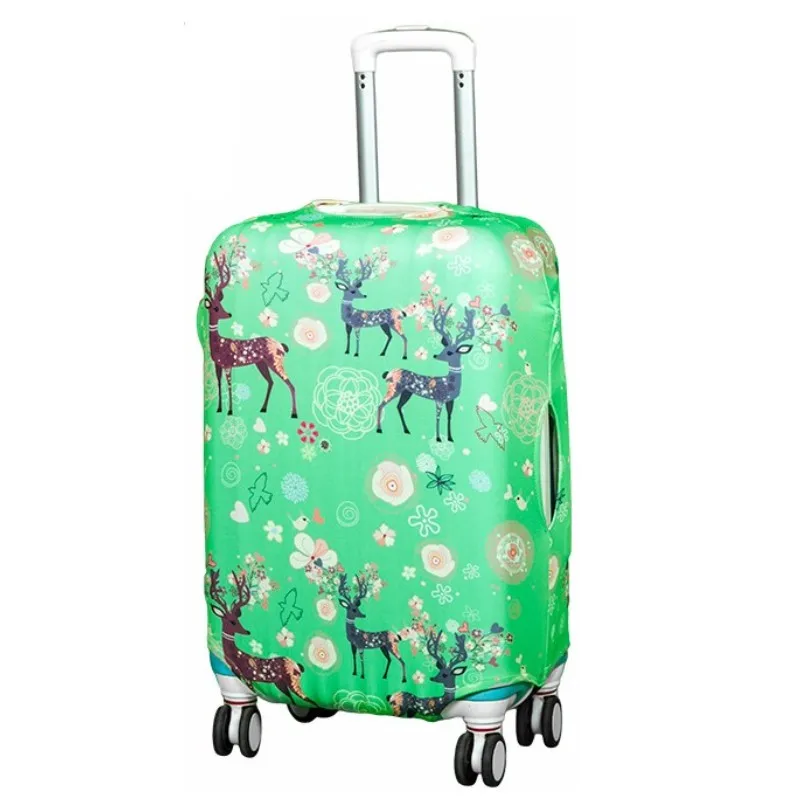 HHYUKIMI Brand Travel Elastic Luggage Protective Cover For 20 to 29 Inch Suitcase cover Trolley case Travel Luggage Dust cover