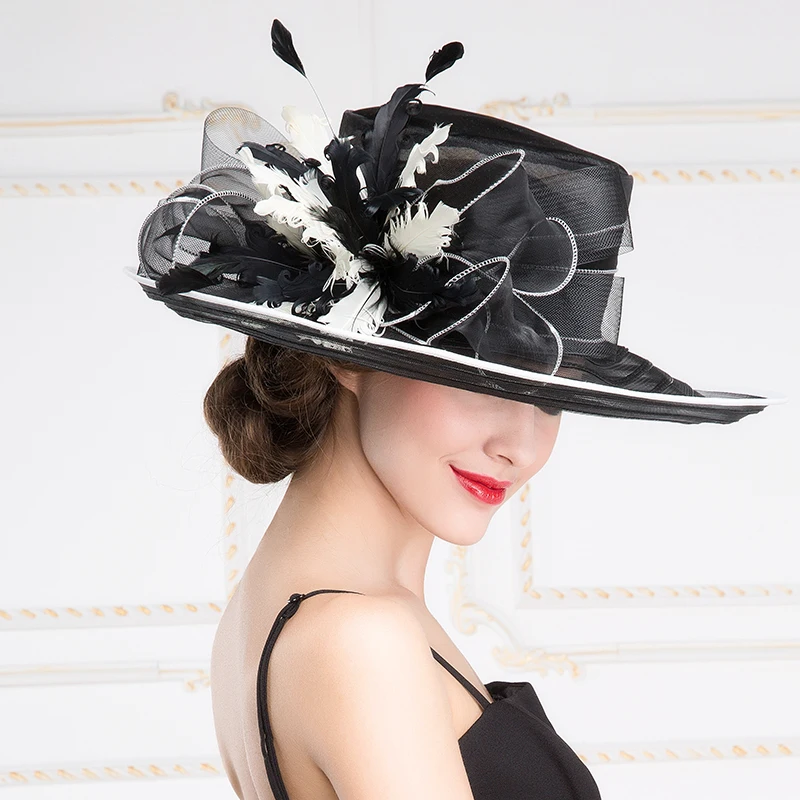 4_kentucky derby hat organza