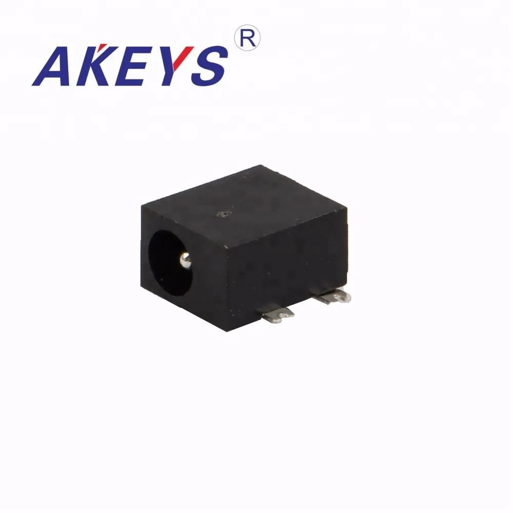 

20PCS DC-033 DC power jack 4 pins Outer diameter 3.9mm female audio jack with 2 fixed feet