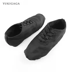 Yukigaga дешевые новые женские спортивные танцы кроссовки Джаз танцевальная обувь на шнуровке танцевальные сапоги кроссовки o8b