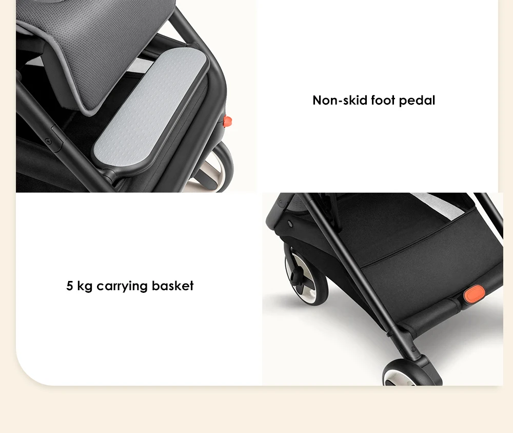 Xiaomi складной светильник, детская коляска для путешествий, ультра-светильник, детская коляска для новорожденных
