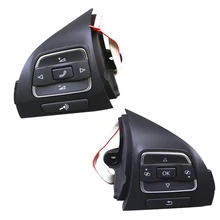 OEM Paire 5C0959537A 5C0959538B steering wheel Multifunction Button Pour VW Touran Golf Jetta MK6 Tiguan EOS CC Caddy Amarok