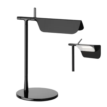 

Minimalist Industrial Loft Black\White\Yellow\Blue Beautiful and simple table lamp reading lights Study Lighting Rotatable