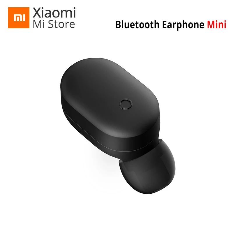 

Original Xiaomi Monaural Bluetooth Earphone Mini In-Ear Wireless Bluetooth4.1 Earphones IPX4 Waterproof One Button Smart Control