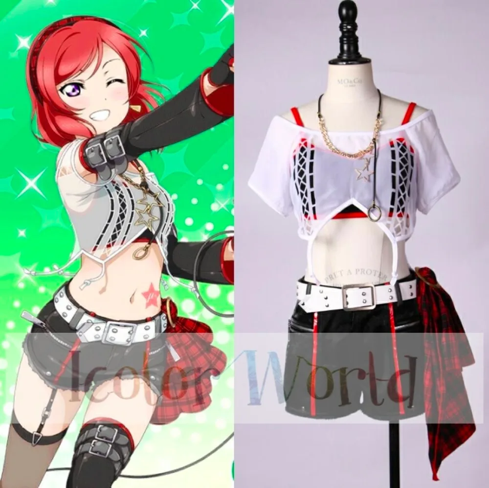 

Love Live! Maki Nishikino Rock Ver. Cosplay Costume