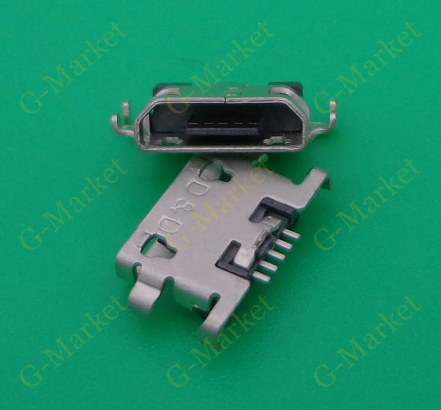 300 шт./лот разъем для зарядки Alcatel OT7040 OT 7040 micro usb|lot lot|lot usblot usb |