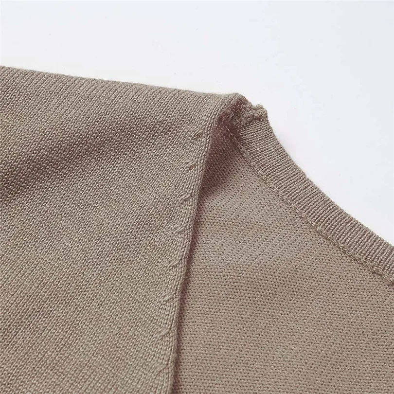 New Fashion Women Autumn Winter Batwing Sleeve Solid Knitted Casual Daily Sweater Brief Pullover Tops Blouse #4F09 (25)