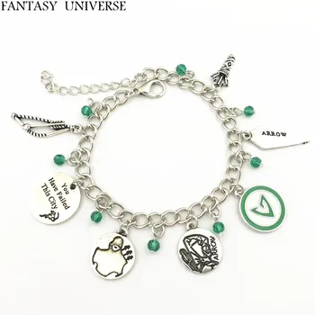 

FANTASY UNIVERSE Freeshipping 20pc a lot Arrow charm bracelet DKFJNDD01