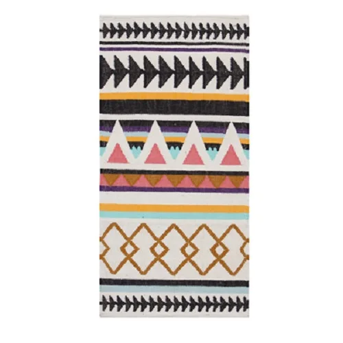 Ковер Kilim100 % хлопок для гостиной ручной работы ковер с геометрическим рисунком в