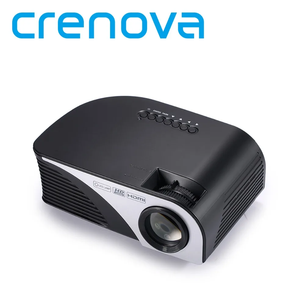 

CRENOVA Video Projector For Full HD 1080P Led Projector Home Theater System Movie Beamer USB AV VGA Portable Proyector