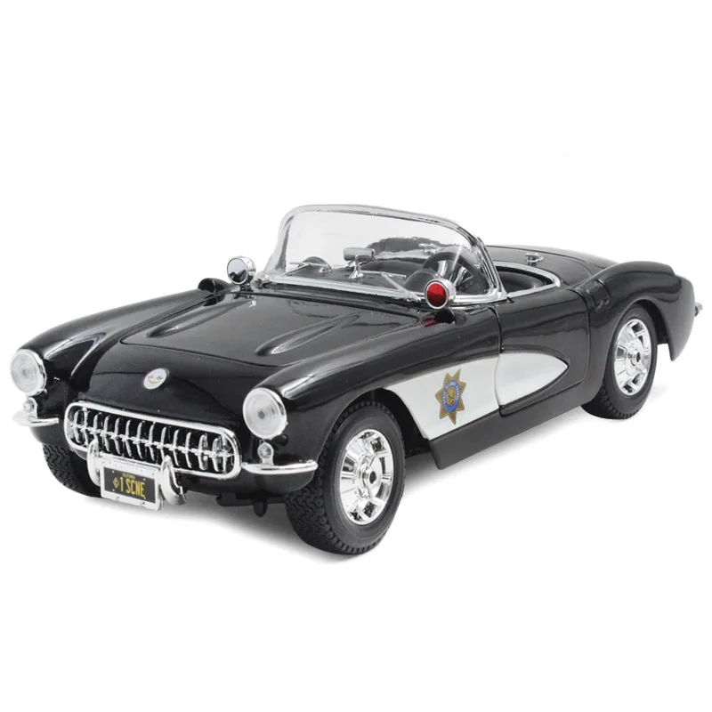 

1:18 Original Alloy Die-cast Maisto Car Models Home Decor Imitation Cars mkd2 for Children Chevrole 1957 Roadster