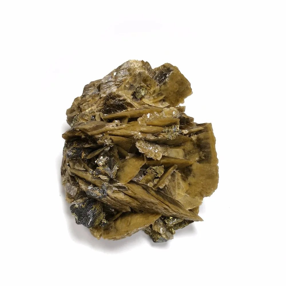 

600g Rare Minerals Natural Ore Newly Listed Siderite chalcopyrite Crystal Quartz Stone Specimen D3-5