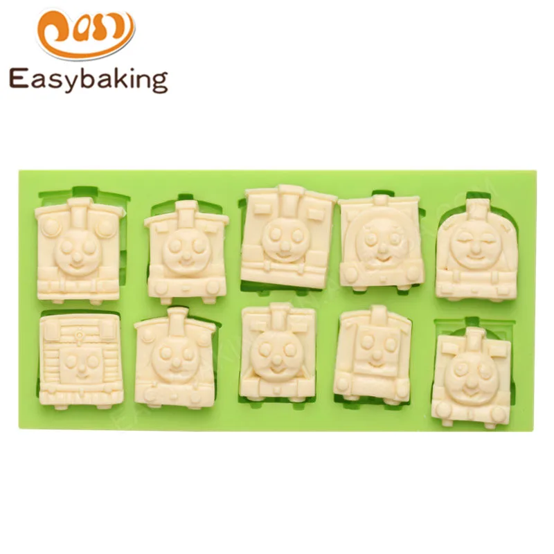 ES-0847 Cartoon Themed Silicone Molds Fondant Moulds for cake decorating
