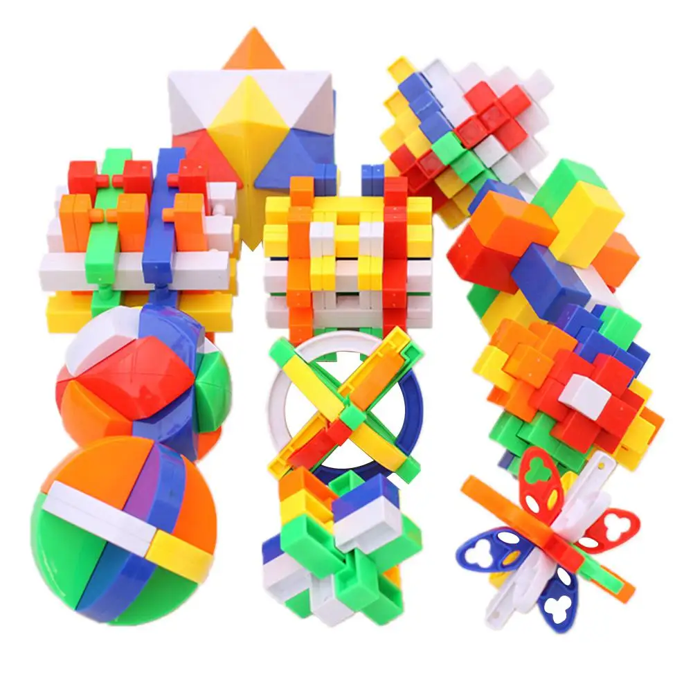 LeadingStar Fun Fidget Puzzle Balls Party Favors Block Building Toys