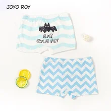 Joyo Рой 2 шт./лот детская Трусики для мальчиков Нижнее белье для Модные с героями мультфильмов детское нижнее белье хлопковое детское нижнее белье для мальчиков; нижнее белье 2-7year