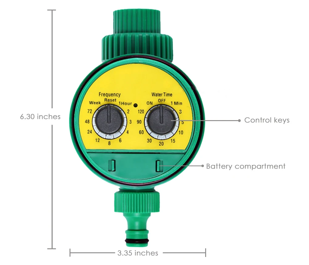 Quality Electronic Water Timer Garden Solenoid Valve Irrigation Timer Sprinkler Controller For Electronic Sprinkler System09