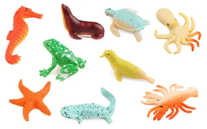 5 шт./лот Волшебные вылупляющиеся морские спасательные раковины игрушки, выращивающие в воде морские животные гребешки детские подарки LYQ