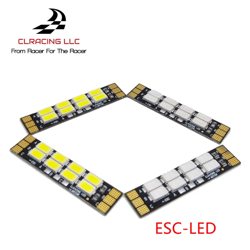 4 шт./лот 5730 FPV LED CL_Racing LLC Встроенный последовательный 8 шт. светодиодная поддержка