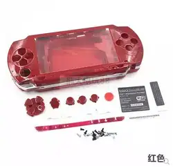 Высокое качество полный корпус Оболочка Чехол для psp 1000 с логотипом Замена кнопки комплект