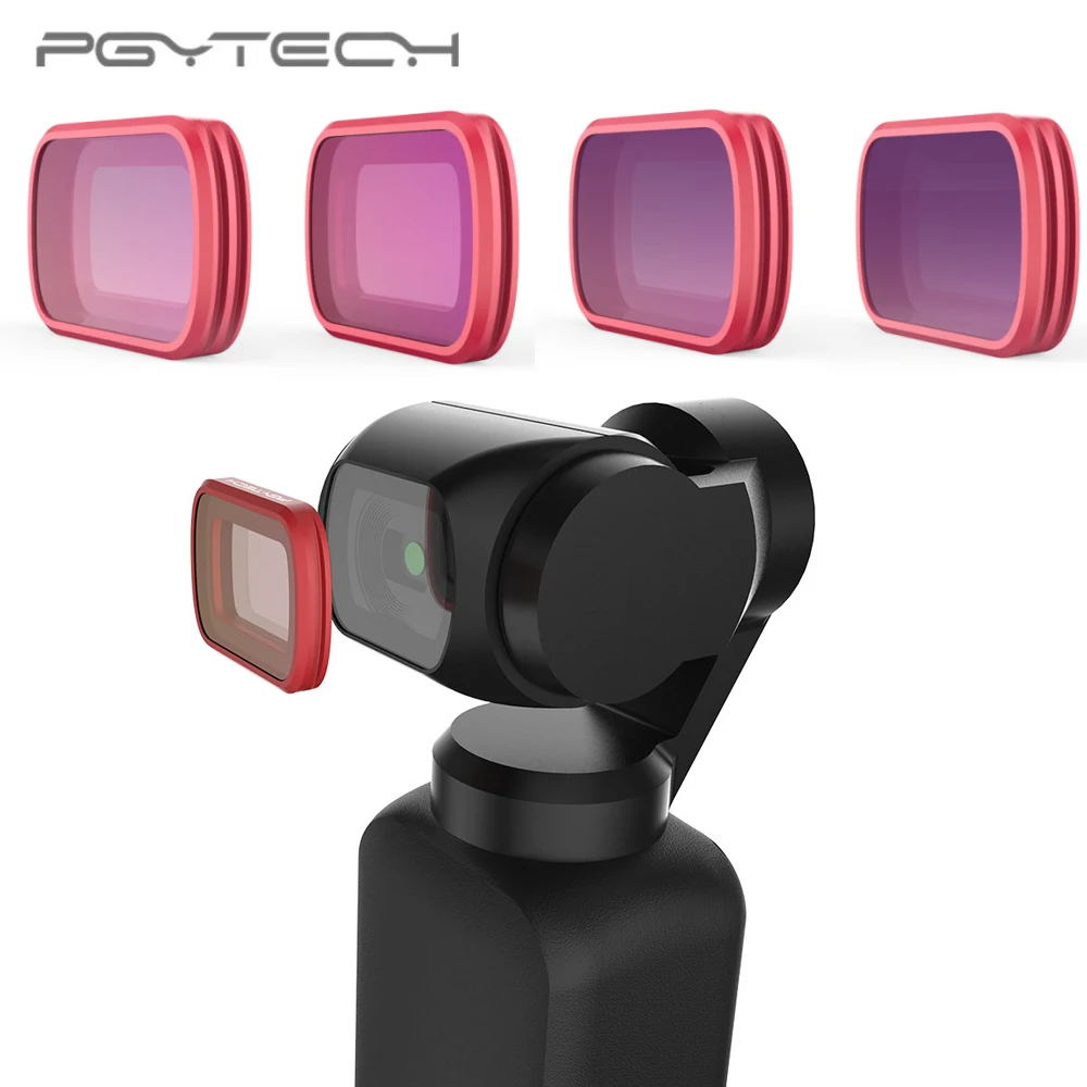 

In Stock PGYTECH For DJI OSMO Pocket Filters set Professional Filter ND8 ND16 ND32 ND64 ND 8 16 32 64