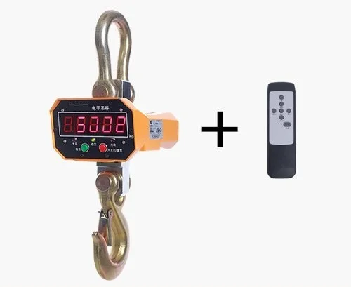 

1T--3T/3000kg OCS digital lifting scale red or green display aluminum shell wireless remote control Industrial weighing crane