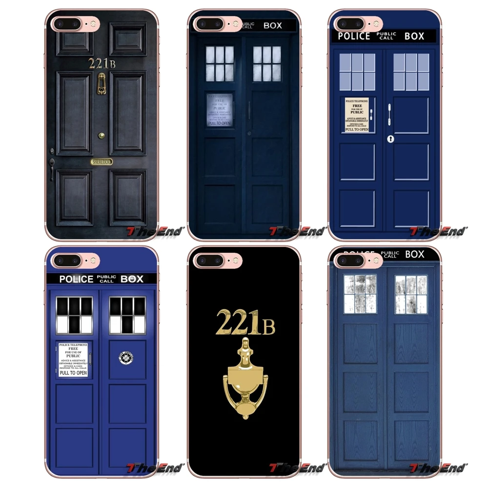 Чехол для Huawei P Smart Y6 Pro P8 P9 P10 Nova P20 Lite Mini 2017 SLA-L02 SLA-L22 2i Sherlock Holmes 221B Doctor Who Tardis |