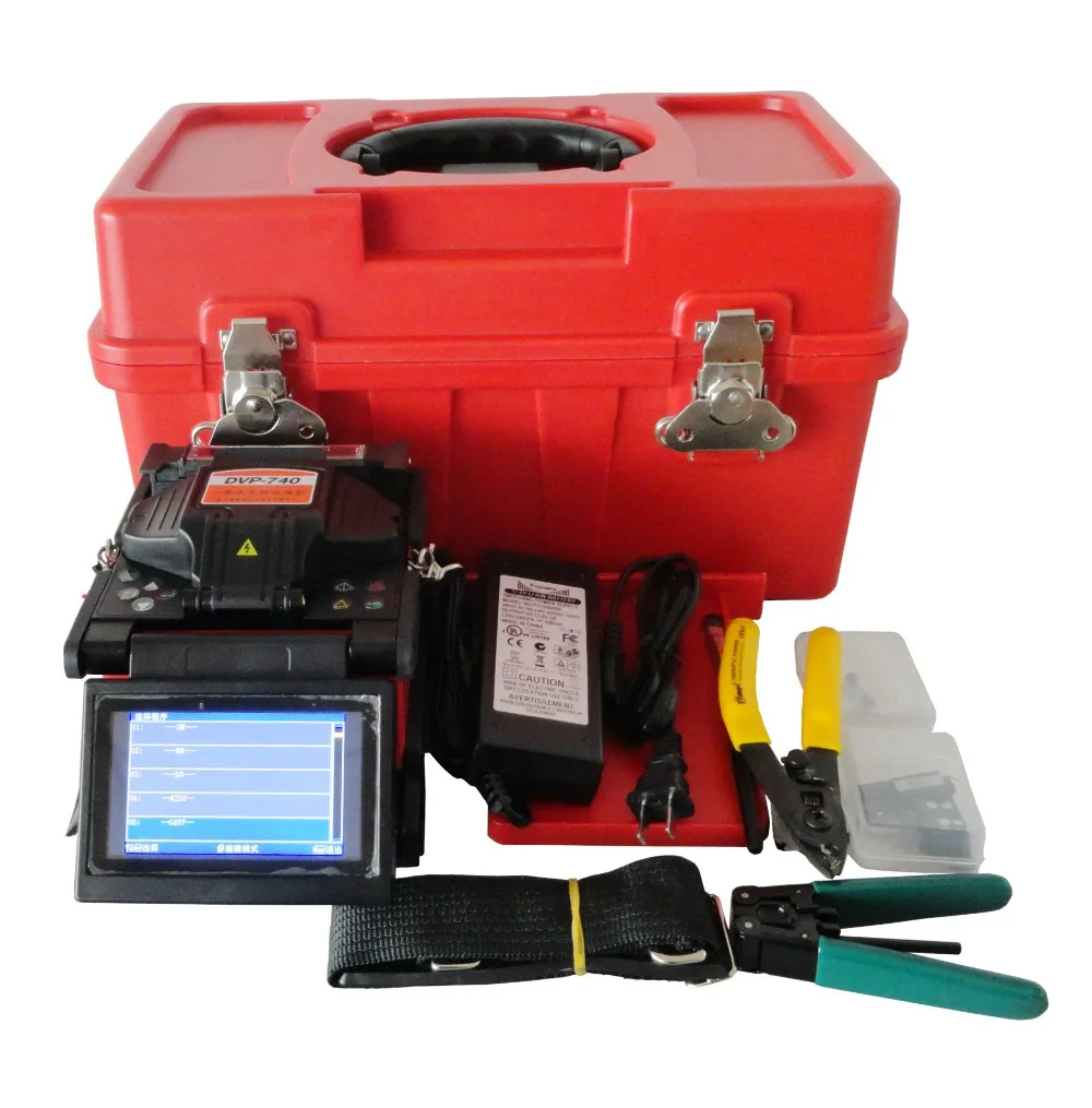 

High quality DVP-740 Digital Fiber Optical Arc Fusion Splicer for FTTx FTTH Patch Cord ,With Fiber Optic Cleaver DVP740