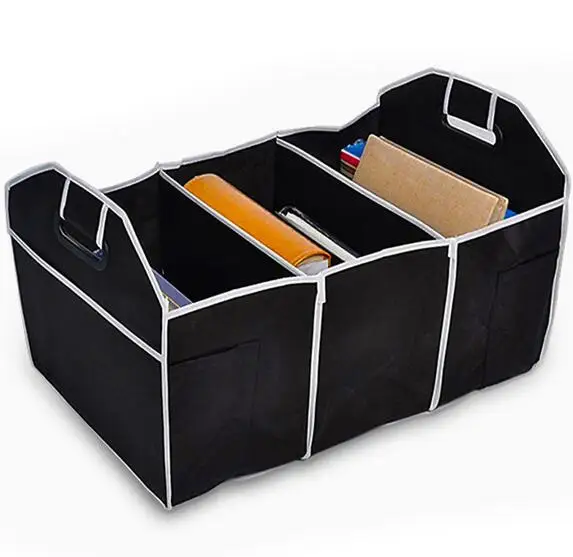 Багажник вместительный Органайзер складной Caddy хранения Складная Сумка Bin для автомобиля грузовик внедорожник