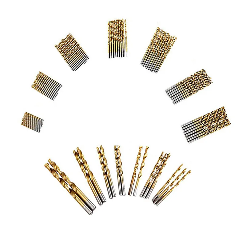 99pcs Cobalt Drill Bits For Metal Wood Working M35 HSS Steel Straight Shank 1.5-10mm Electric Drill Twist Drill Bit Power Tools