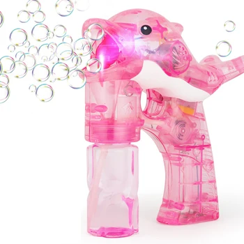 

New Bubble Blower Machine Toy Kids Soap Water Bubble Cartoon Water toy Gift For Kids