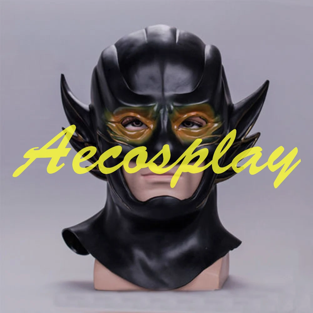 

The Flash 3 Rival Helmet Halloween Full Face Latex Mask Helmet Hood Cos Props