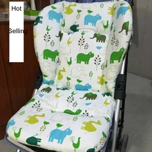 Толстые PraSeat подушки мультфильм детское автокресло Pad коляска новорожденных милые хлопковые сиденье коврик ребенка стул мат коляска аксессуары