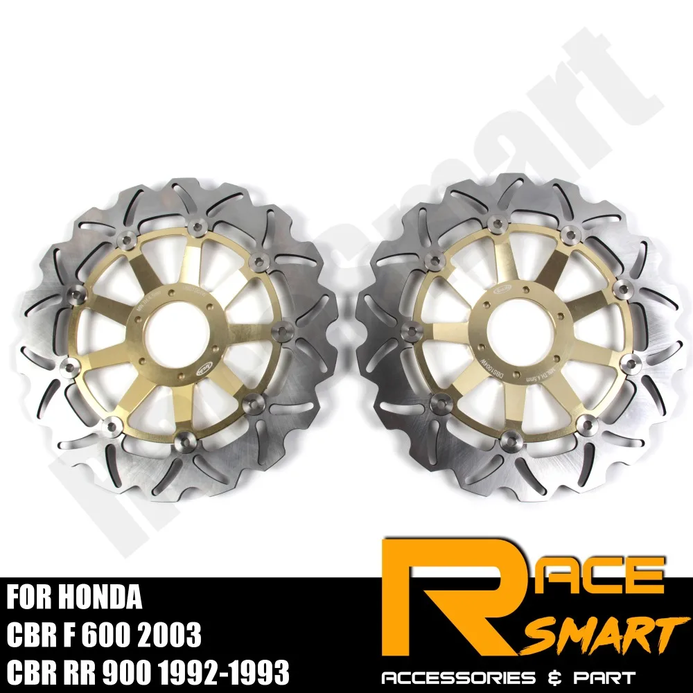1 пара передняя тормозные диски для HONDA CBR-RR 900 1992 1993 CBRRR900 CBR-RR-900 CBR RR 900 CBR-RR900
