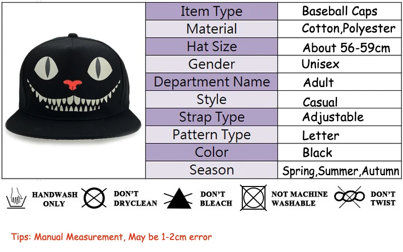 hot luminous baseball cap