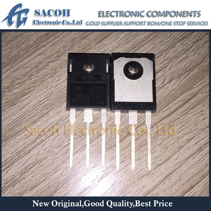 Бесплатная доставка 2 шт. C2M0160120D или C2M0160120 TO-247 17.7A 1200V 160Mohm карбид кремния силовой