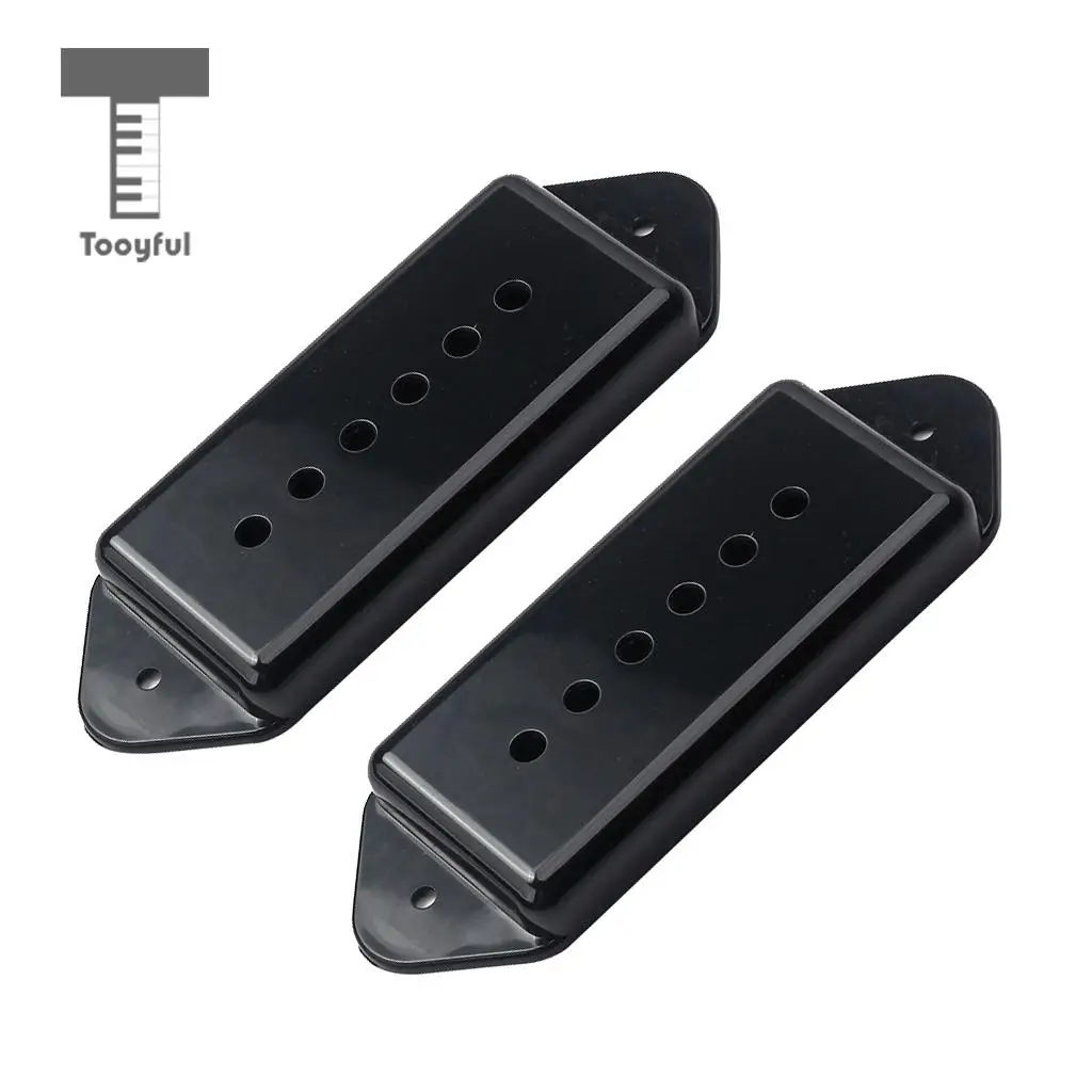 2PCS Guitar Single Coil Pickup Covers Dogear Style for Electric Guitar Replacement Parts