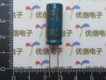 

Free shipping high frequency 50V 470UF electrolytic capacitor / HF Aluminum Capacitor 470UF 50V / Volume 10 * 23MM